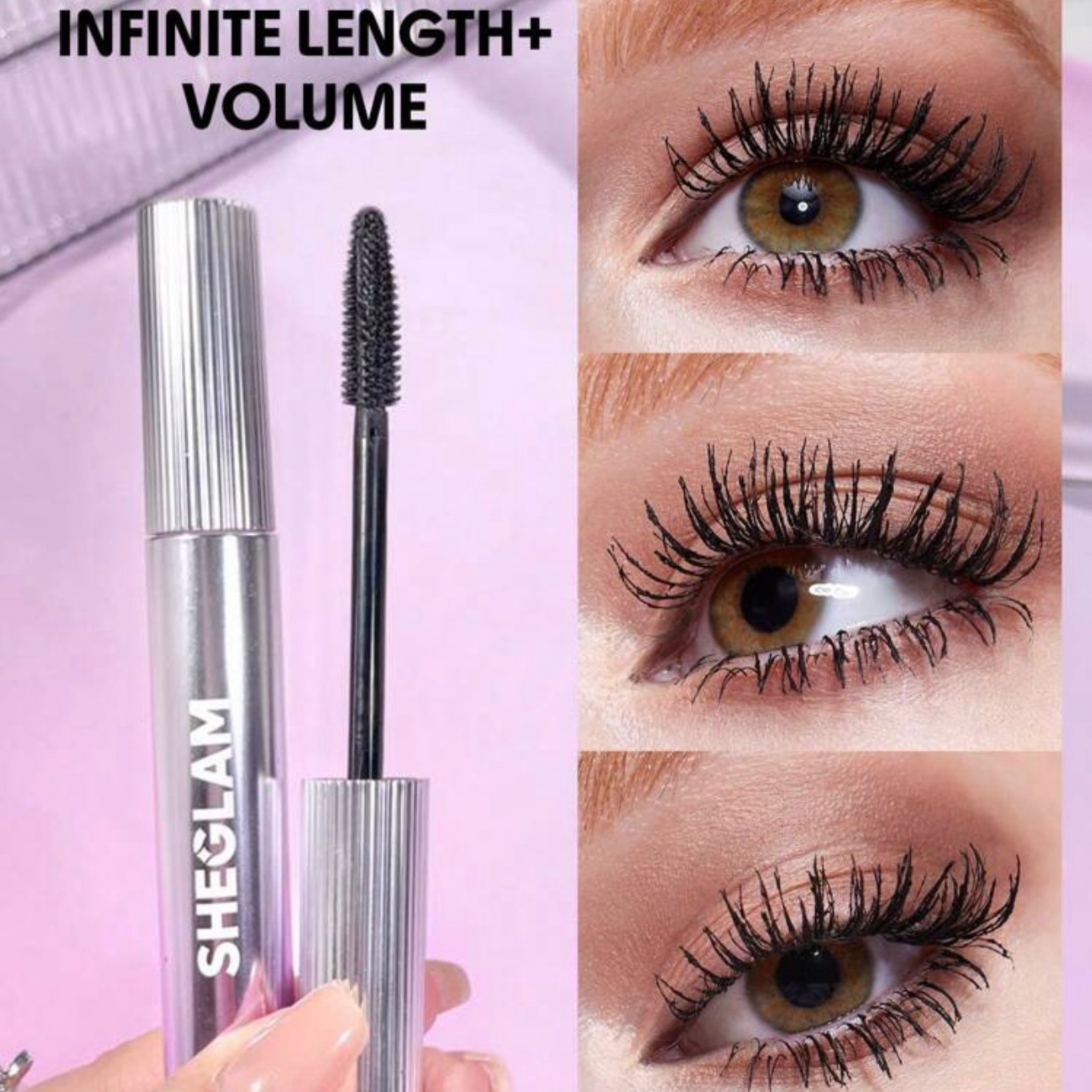SHEGLMA MASCARA VOLUMATEUR FLUTTER WINK ALLONGEANT LONGUE TENUE