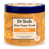 DR TEAL'S SHEA SUGAR SCRUB VITAMIN C 538G