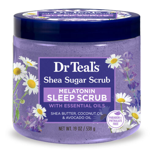 DR TEAL'S SHEA SUGAR SCRUB SLEEP SCRUB 538G