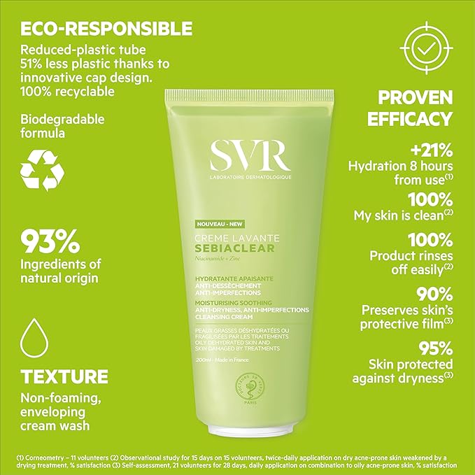 SVR SEBIACLEAR CRÈME LAVANTE 200 ML