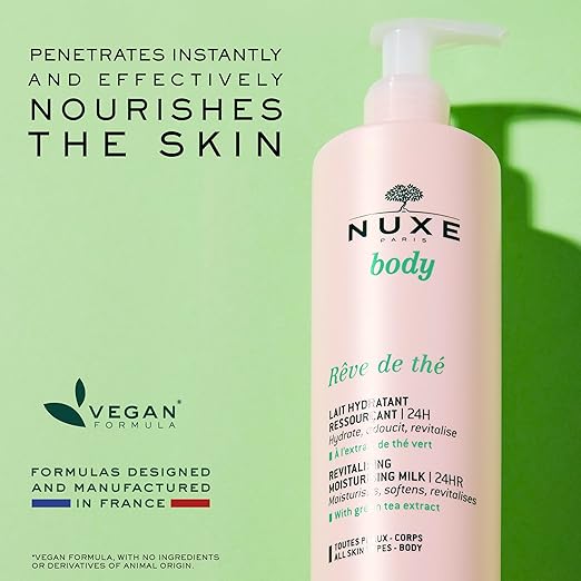 NUXE BODY REVE DE THÉ LAIT HYDRATANT RESSOURCANT 24H 4OOML
