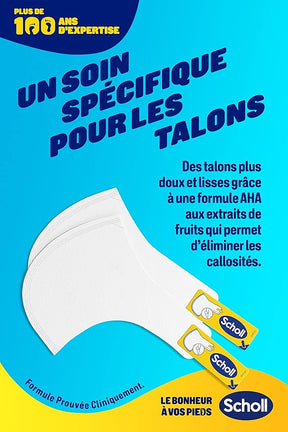 SCHOLL EXPERT CARE MASQUE EXFOLIANT TALONS – LOT DE 2 TALONS