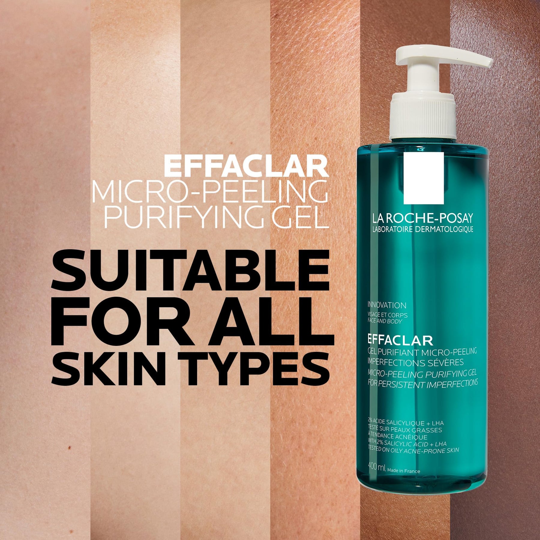 EFFACLAR GEL NETTOYANT MICRO-PEELING LA ROCHE POSAY