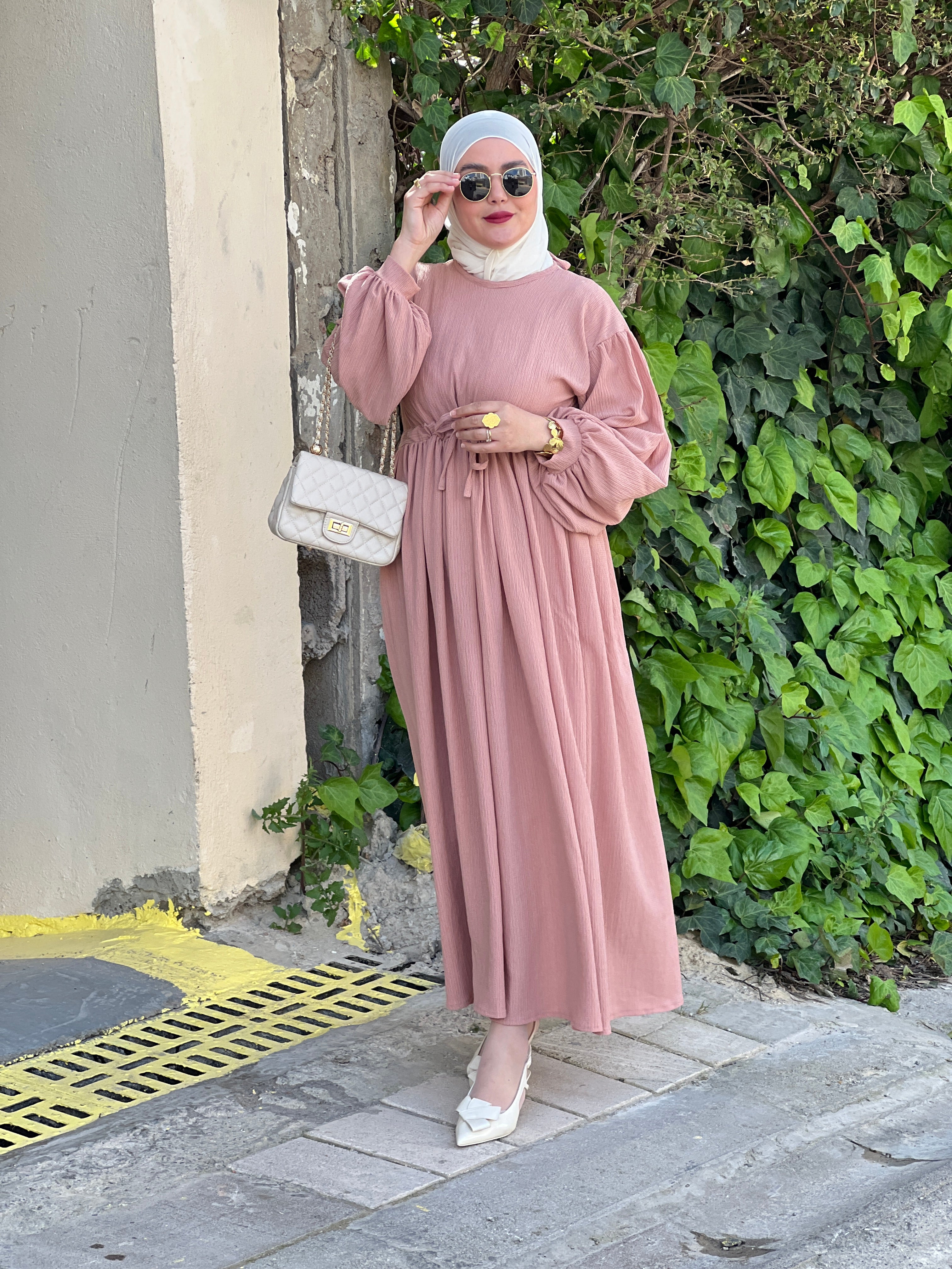ROBE ISTANBUL EN ROSE CLAIR