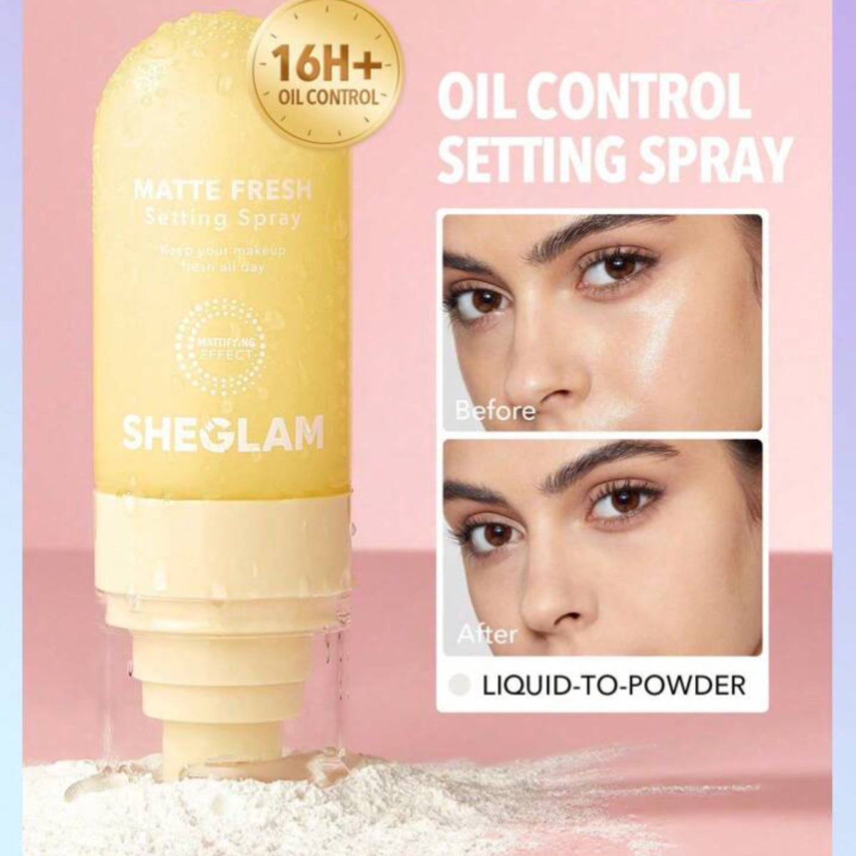 SHEGLAM SPRAY FIXANT matte fresh