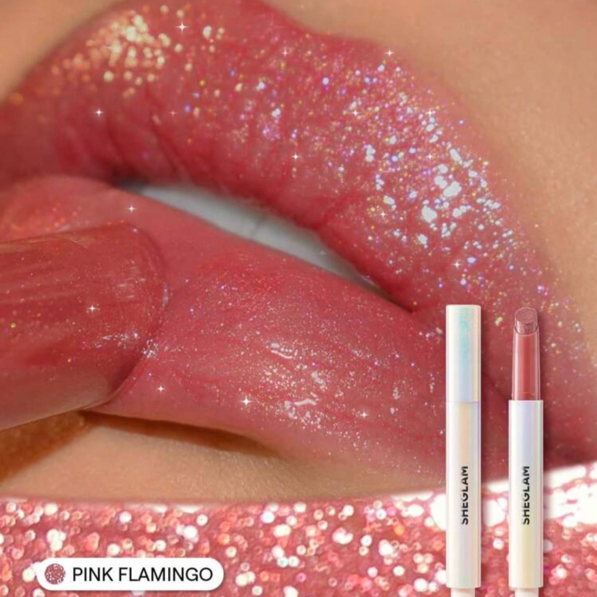 SHEGLAM SHIMMER LIP PLUMPER PINK FLAMINGO