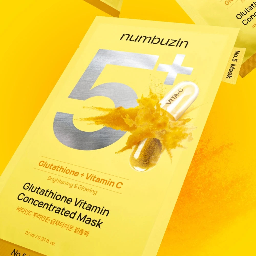 NUMBUZIN NO.5 GLUTATHIONE VITAMIN CONCENTRATED MASK