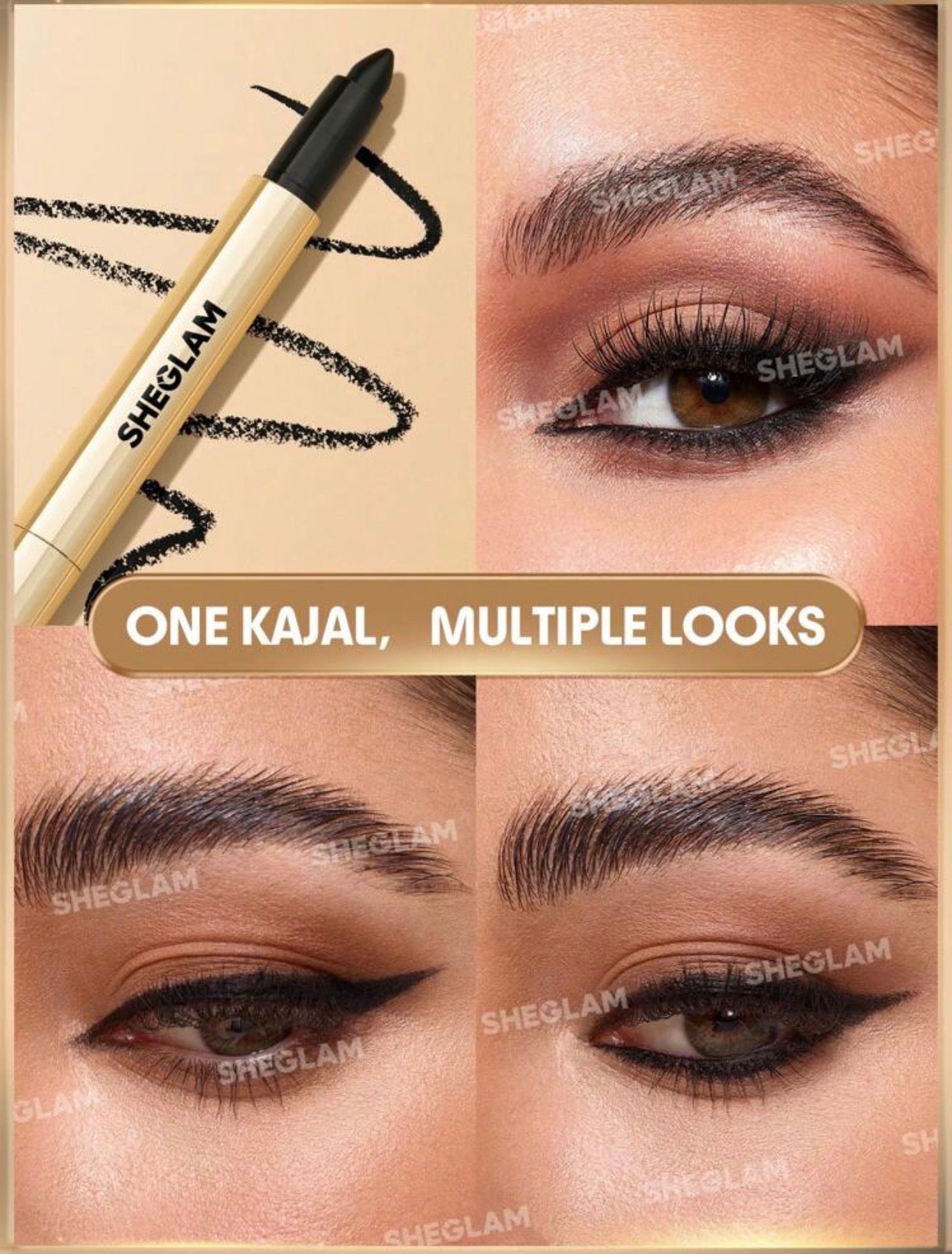 SHEGLAM BOLD MOVES KOHL CREAM EYELINER PENCIL