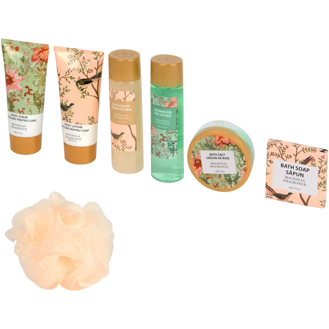 COFFRET CADEAU MANGOLIA FRAGRANCE 7 PIÈCES