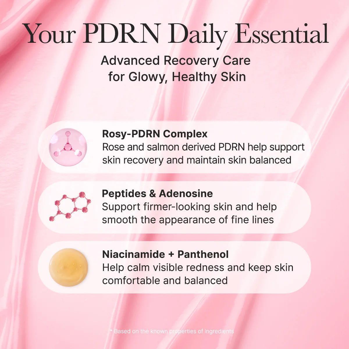 ARENCIA PDRN BOOSTER SHOT , ROSY PDRN & PEPTIDES FOR GLOWY HEALTHY SKIN 30 ML