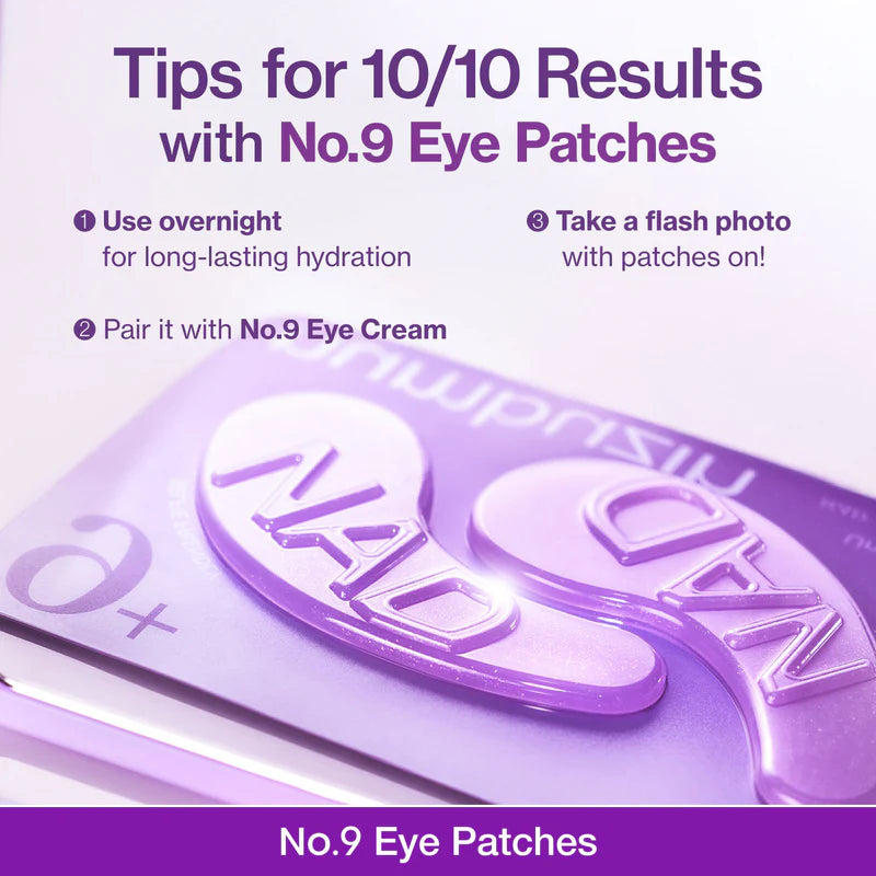 NUMBUZIN NO 9 NAD+ COLLAGEN UNDER EYE PATCHES
