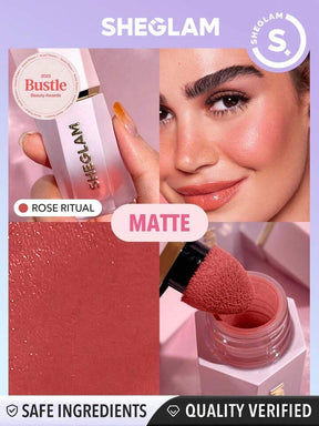 SHEGLAM COLOR BLOOM FARD À JOUES LIQUIDE - ROSE RITUAL - Premium  from DION - Just DA 2220! Shop now at DION