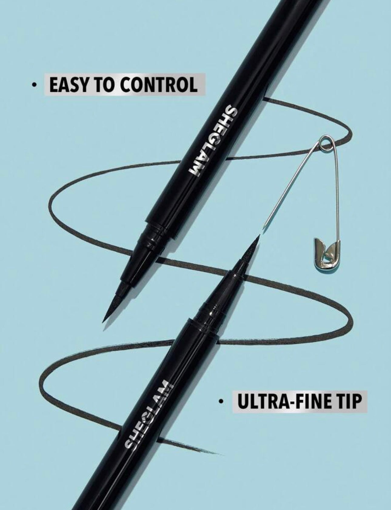SHEGLAM EYELINER LIQUIDE WATERPROOF ULTRA NOIR
