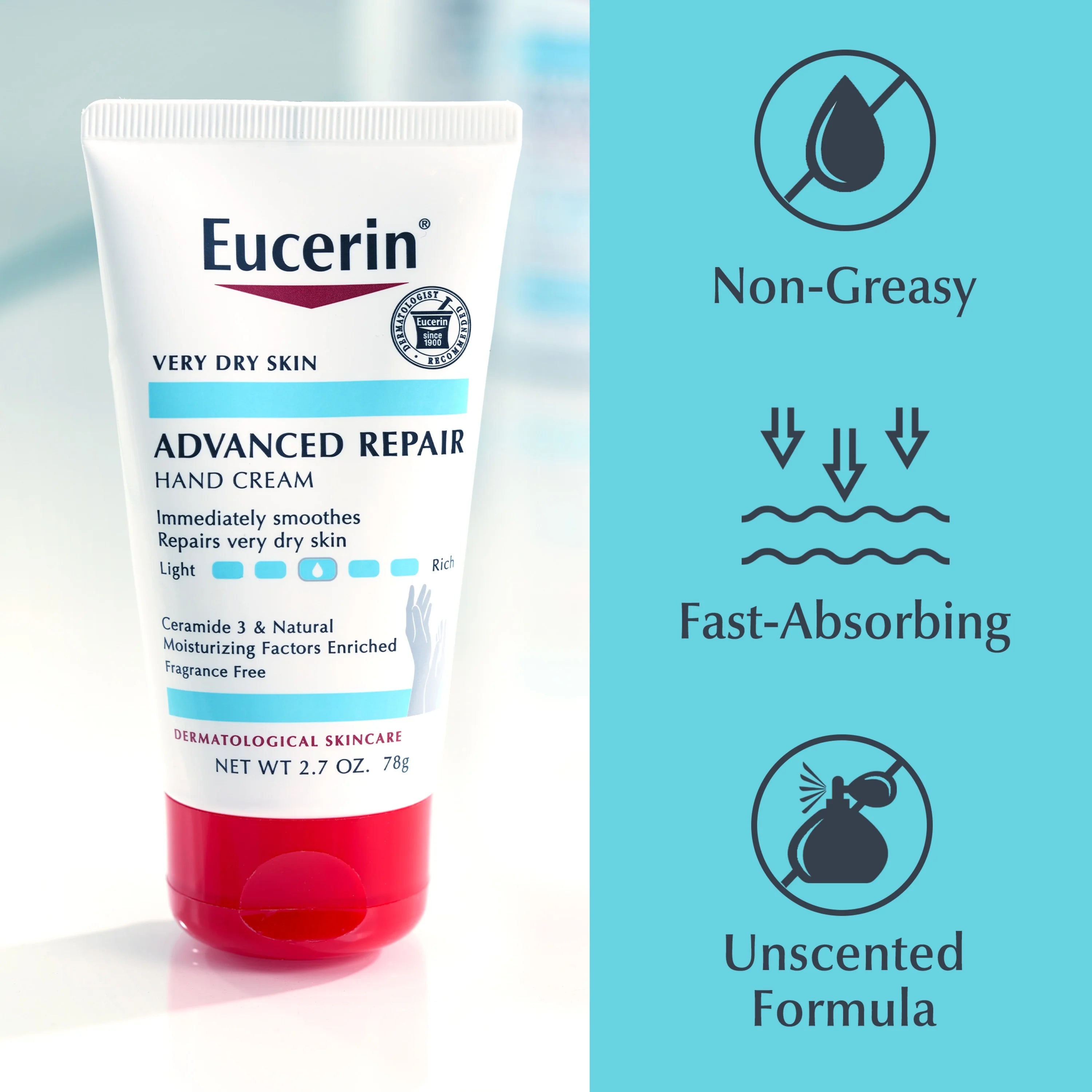 EUCERIN ADVANCED REPAIR HAND CREAM 78G