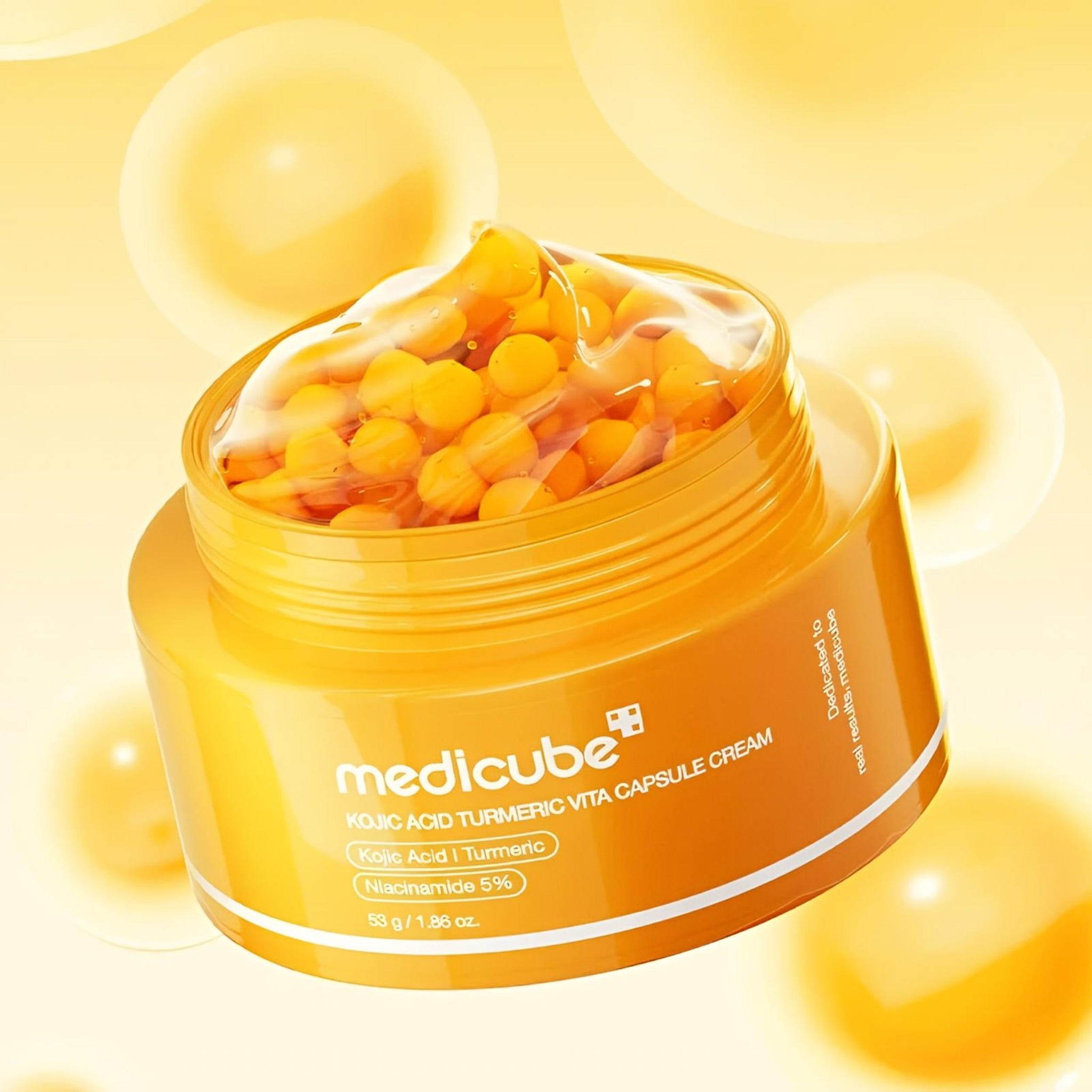 MEDICUBE KOJIC ACID TURMERIC VITA CAPSULE CREAM 53 G