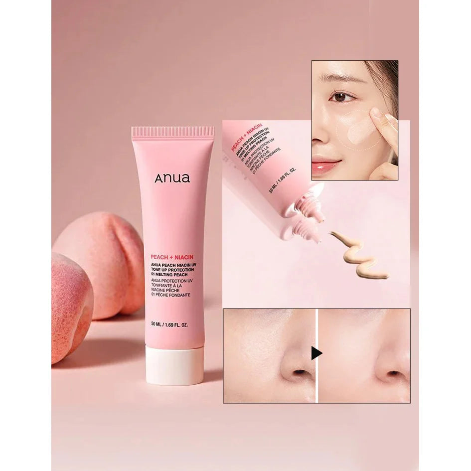 ANUA PEACH NIACIN UV TONE UP PROTECTION 50 ML