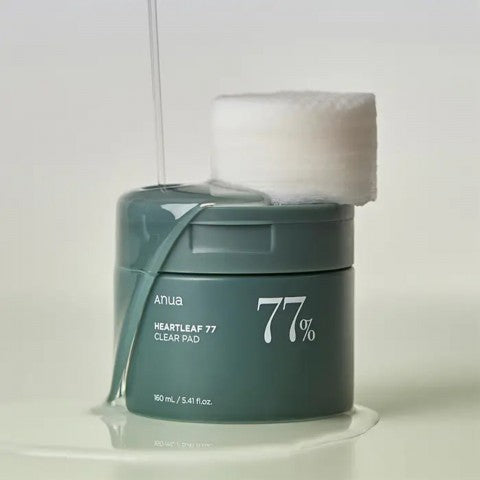 ANUA - HEARTLEAF 77 CLEAR PAD - COMPRESSES PURIFIANTES