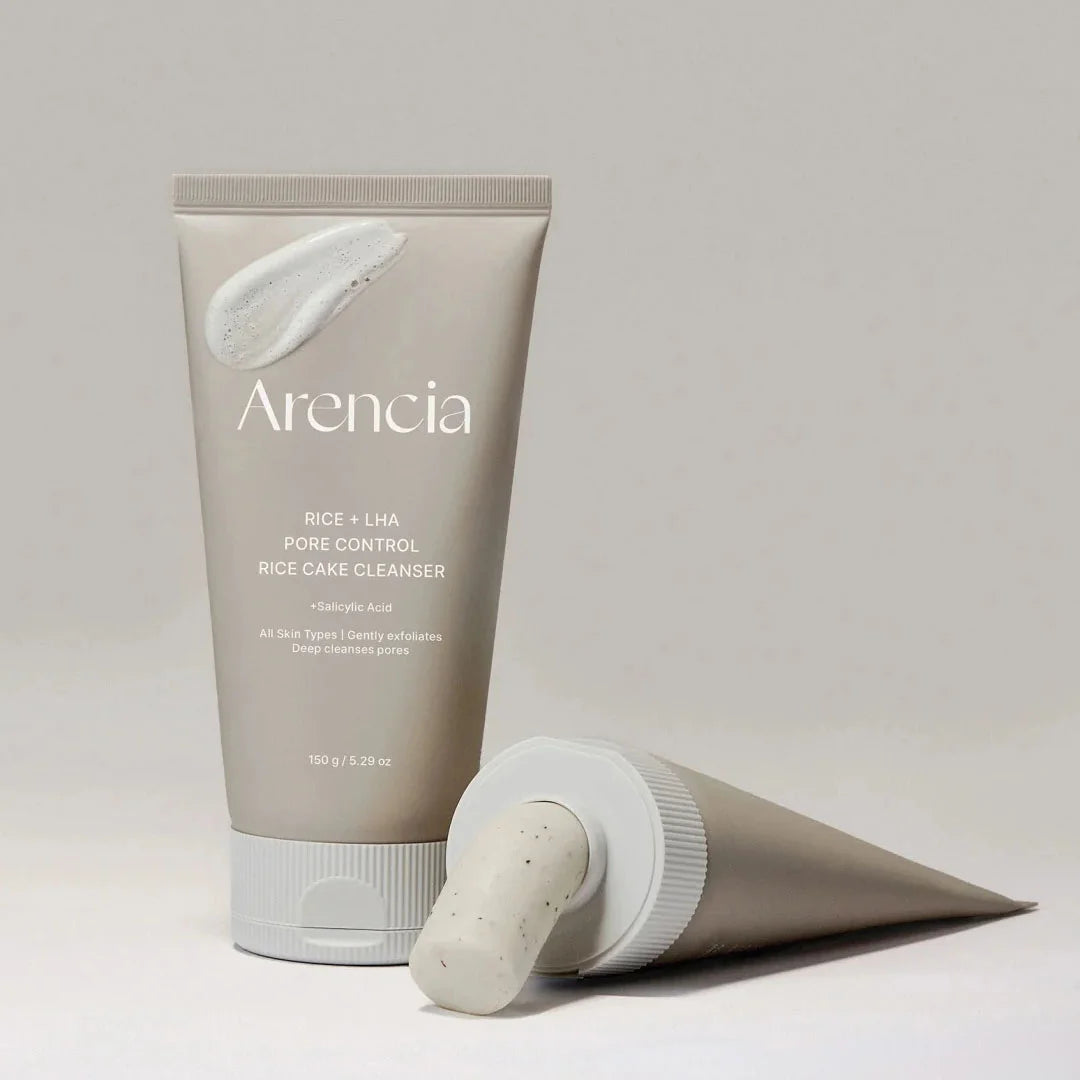 ARENCIA RICE +LHA PORE CONTROL RICE CAKE CLEANSER 150G