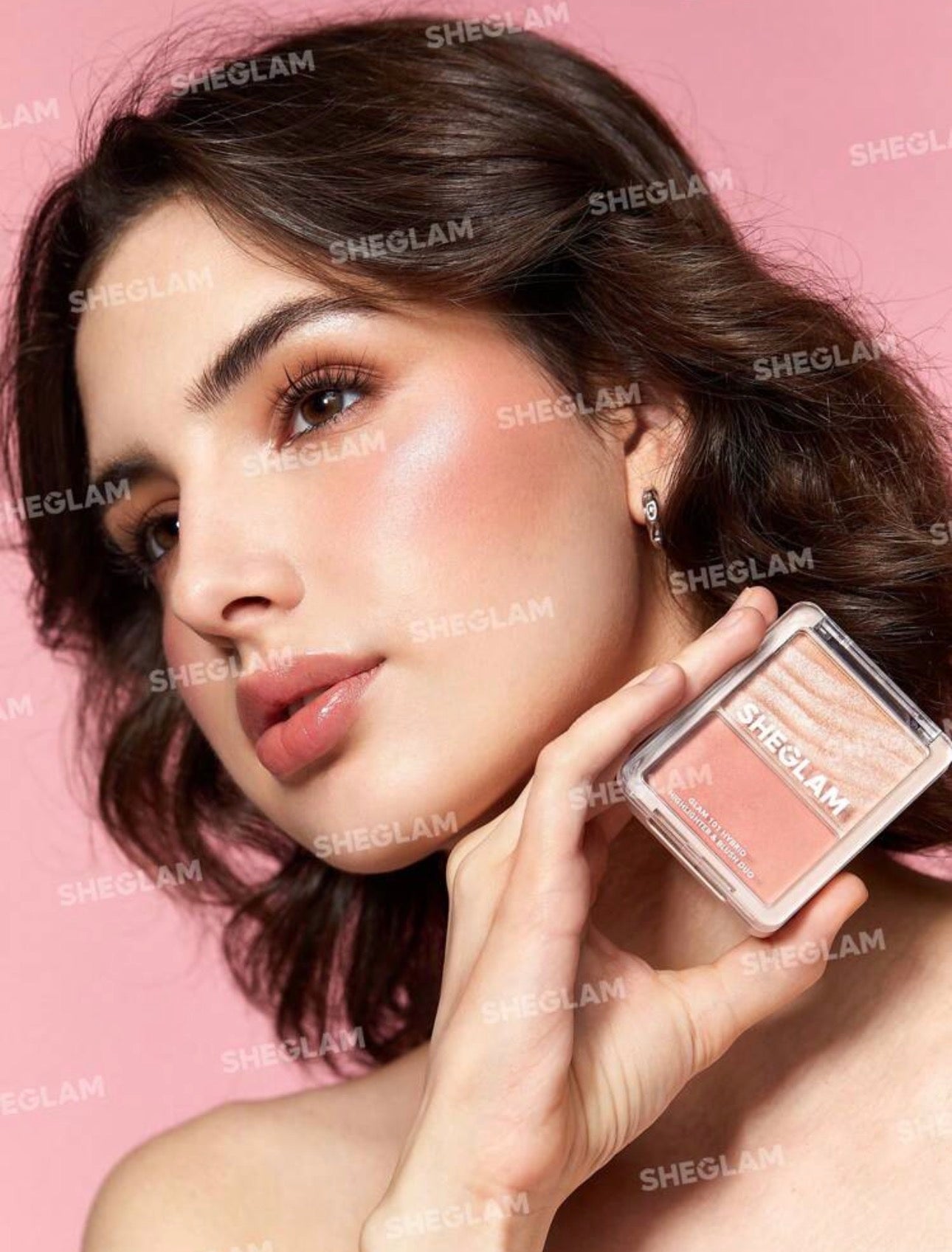 SHEGLAM DUO HIGHLIGHT ET BLUSH COULEUR ST.TROPEZ