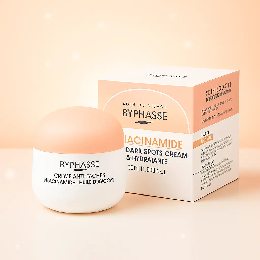 BYPHASSE CRÈME ANTI-TACHES
NIACINAMIDE SKIN BOOSTER JOUR ET NUIT 50ML