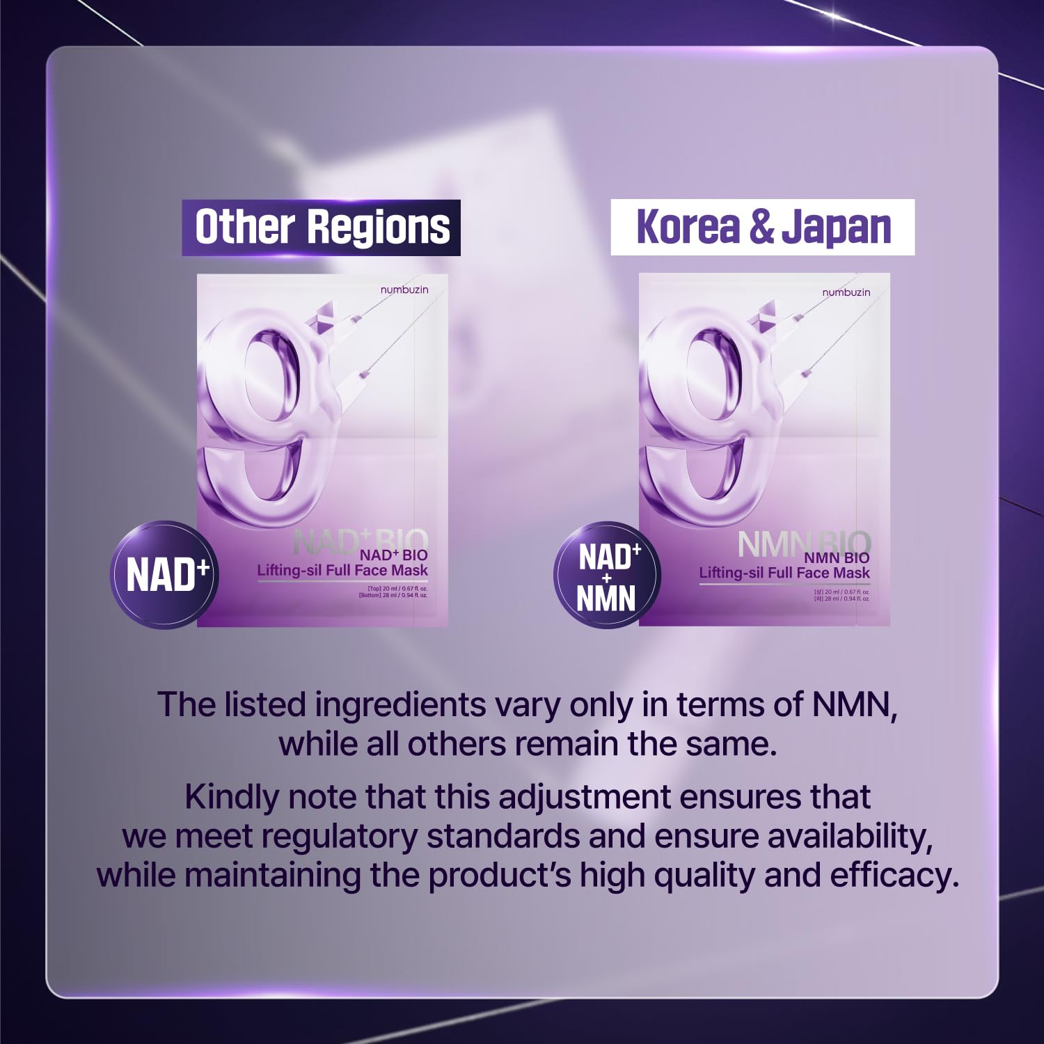 NUMBUZIN NO 9 SHEET MASK MAD + BIO LIFTING SIL FULL MASK