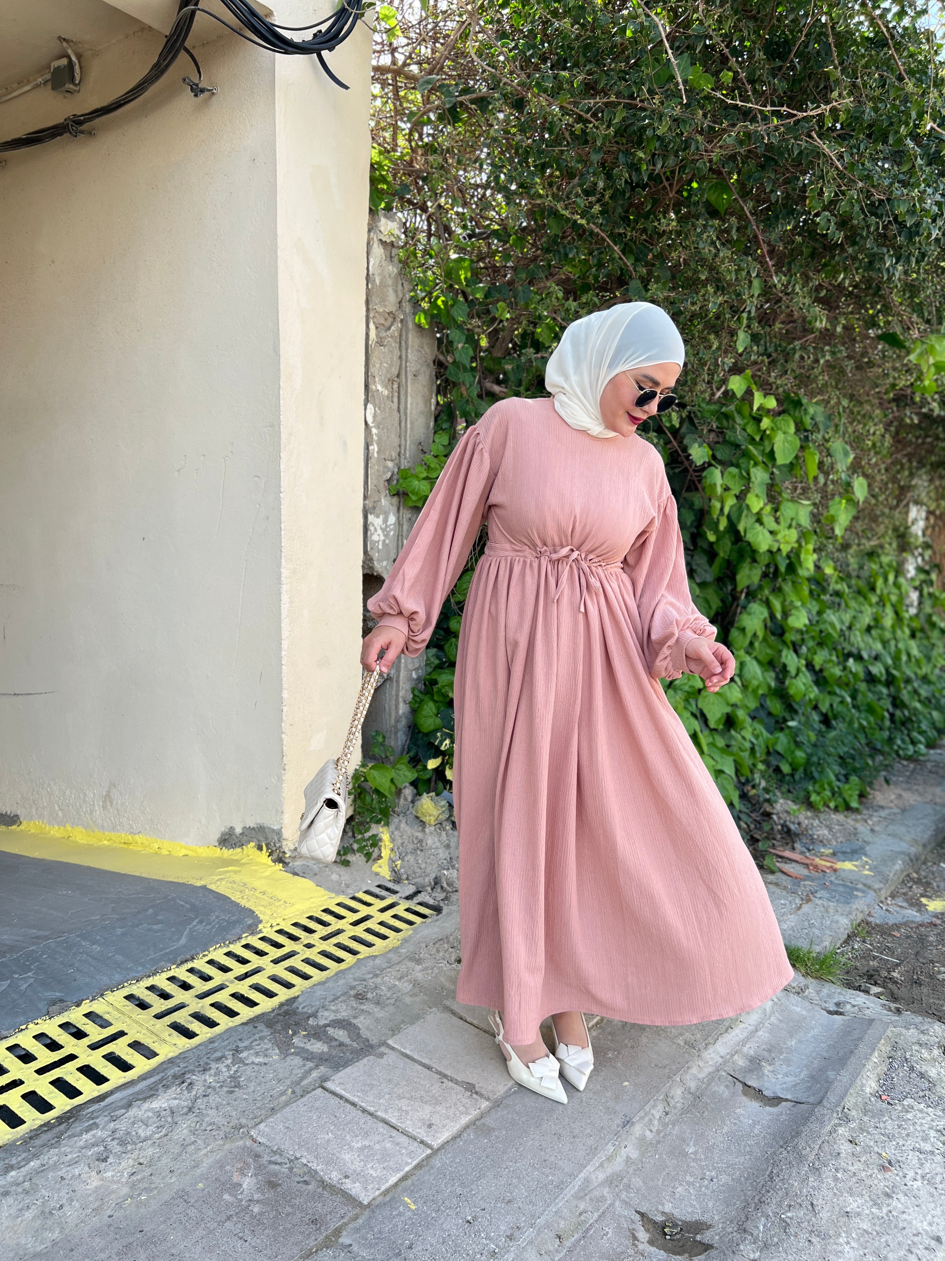 ROBE ISTANBUL EN ROSE CLAIR