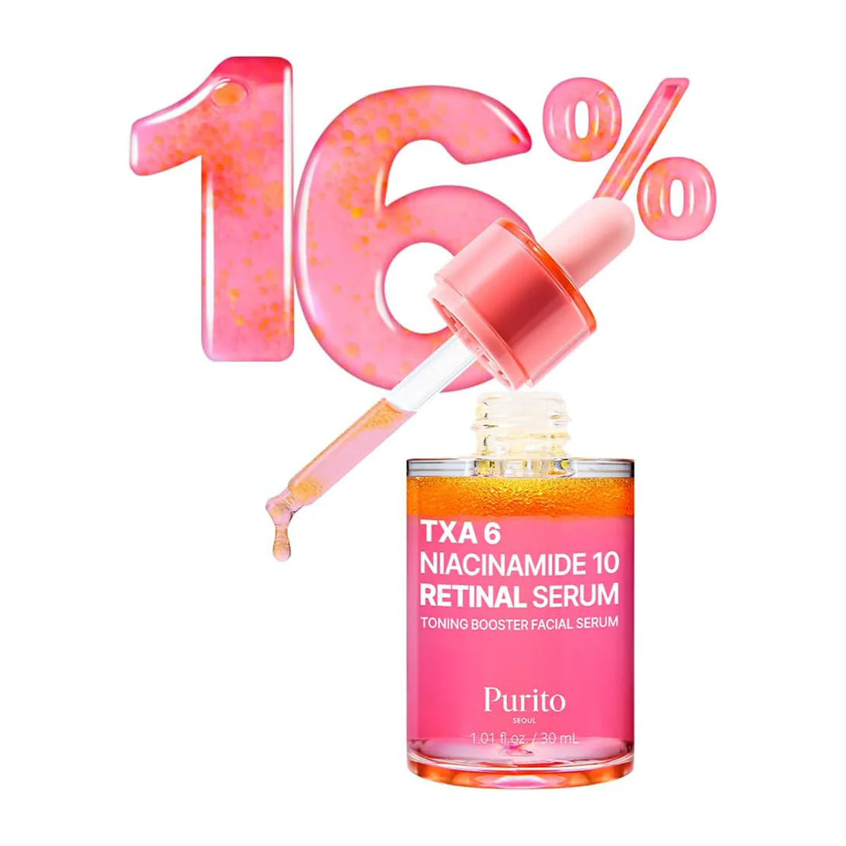 PURITO TXA 6% NIACINAMIDE 10 RETINAL SERUM 30%