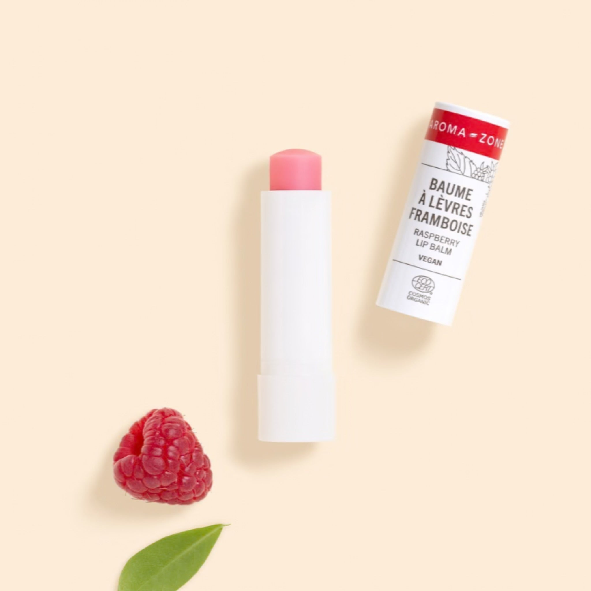 AROMA ZONE BAUME À LÈVRES BIO VEGAN FRAMBOISE