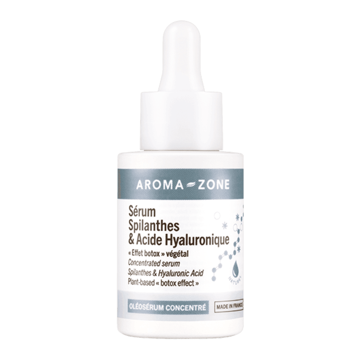 AROMA ZONE SÉRUM SPILANTHES & ACIDE HYALURONIQUE 30ML