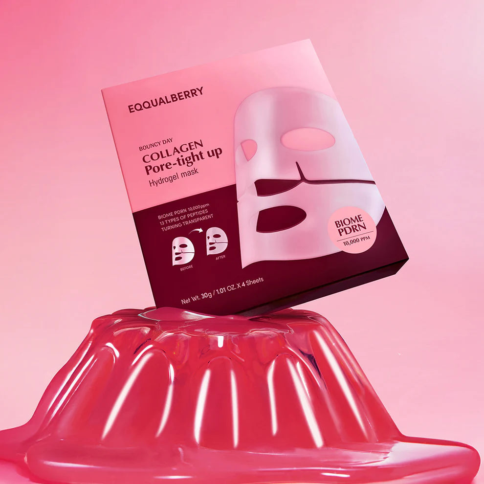 EQQUALBERRY COLLAGEN PORE-TIGHT UP HYDROGEL MASK