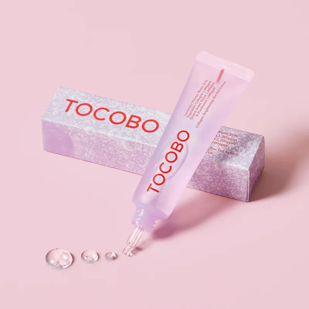 TOCOBO GEL-CRÈME ÉCLAIRCISSANT POUR LES YEUX AU COLLAGÈNE 30ML