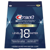 BANDES CREST 3D WHITE PROFESSIONAL EFFECTS WHITESTRIPS LEVELS 18 WHITER - 40 PATCHS 20 TREATMENTS