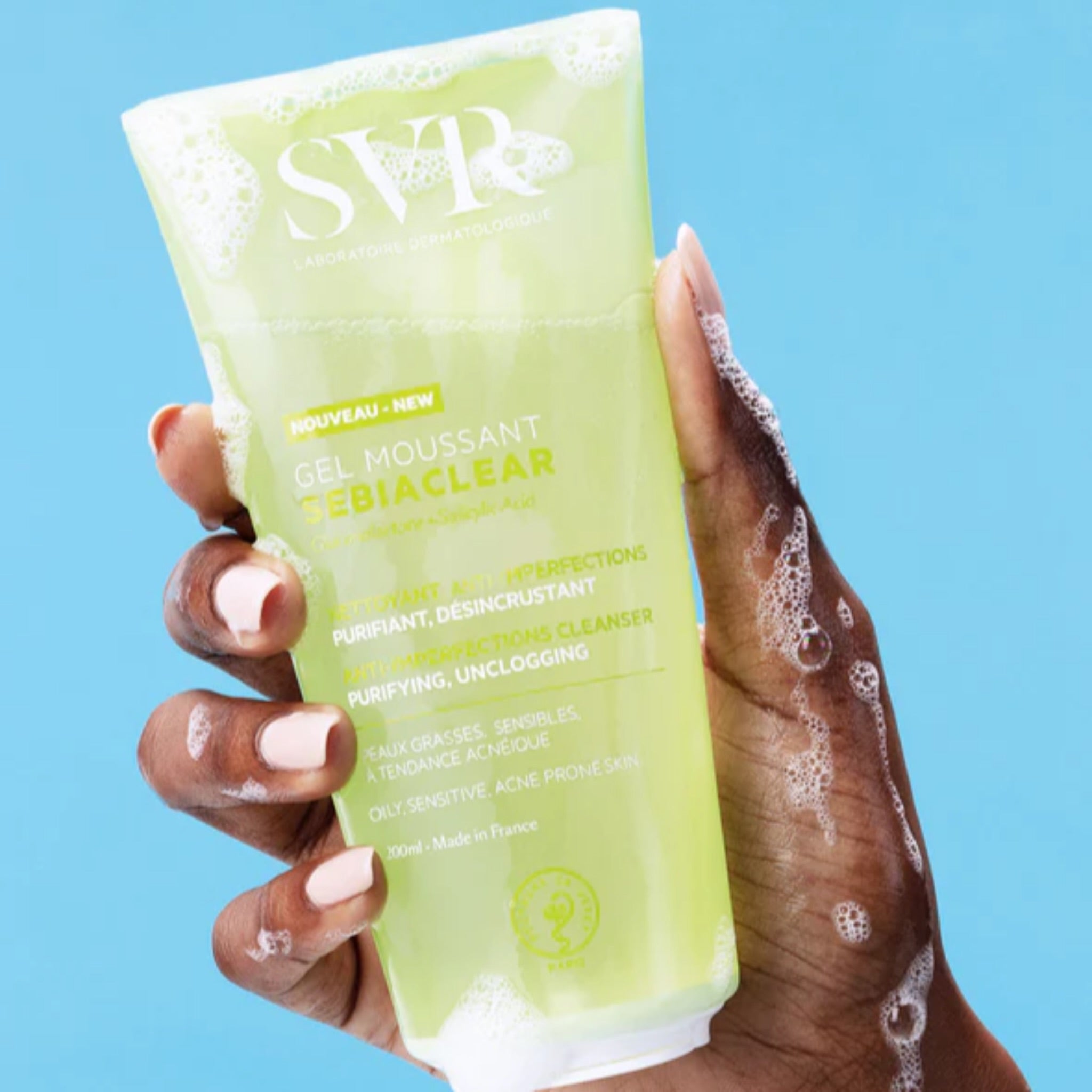 SVR GEL MOUSSANT SEBIACLEAR NETTOYANT ANTI-IMPERFECTIONS 200ML