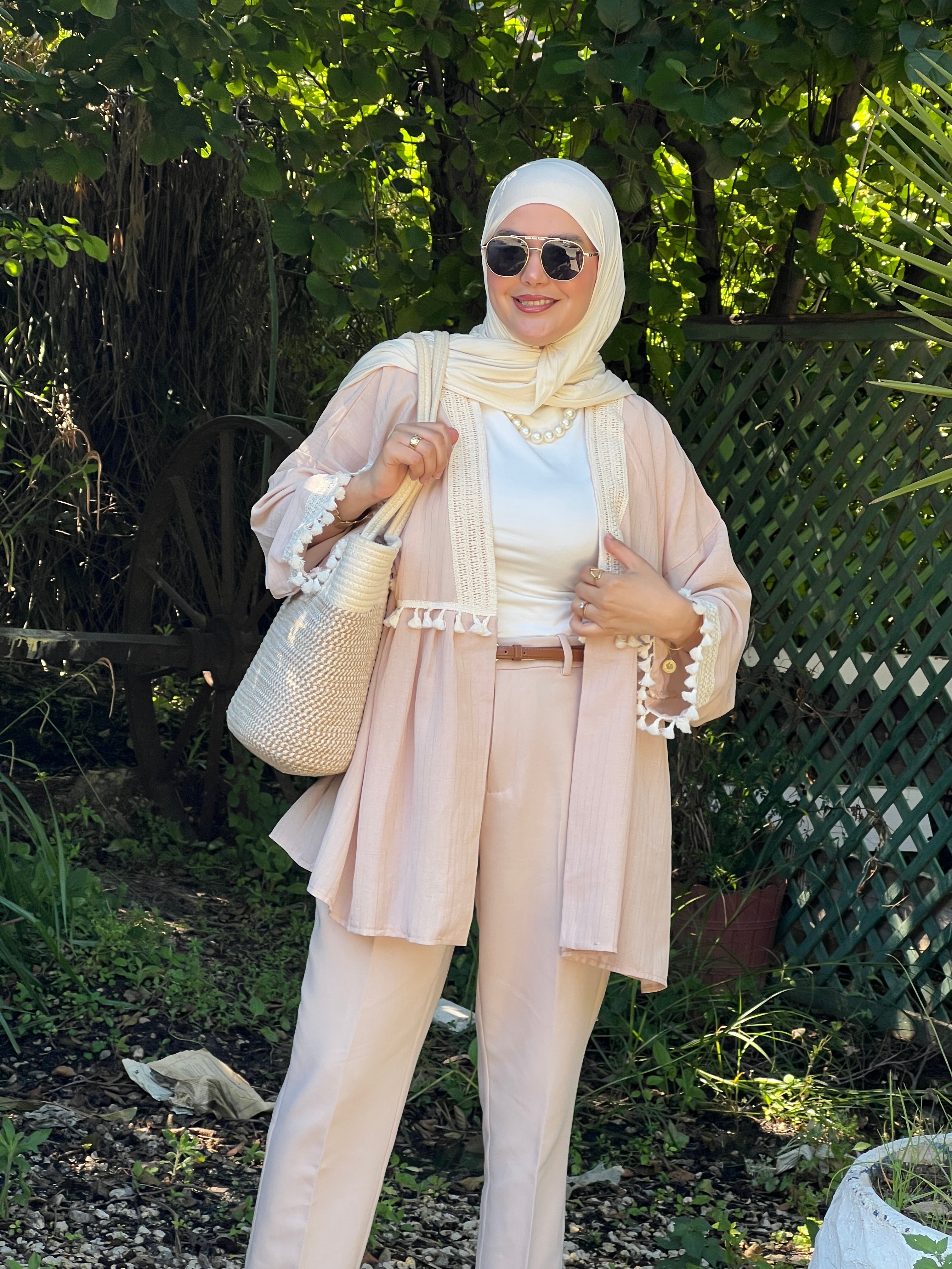 GILET ÉTÉ BEIGE SUPER LÉGER