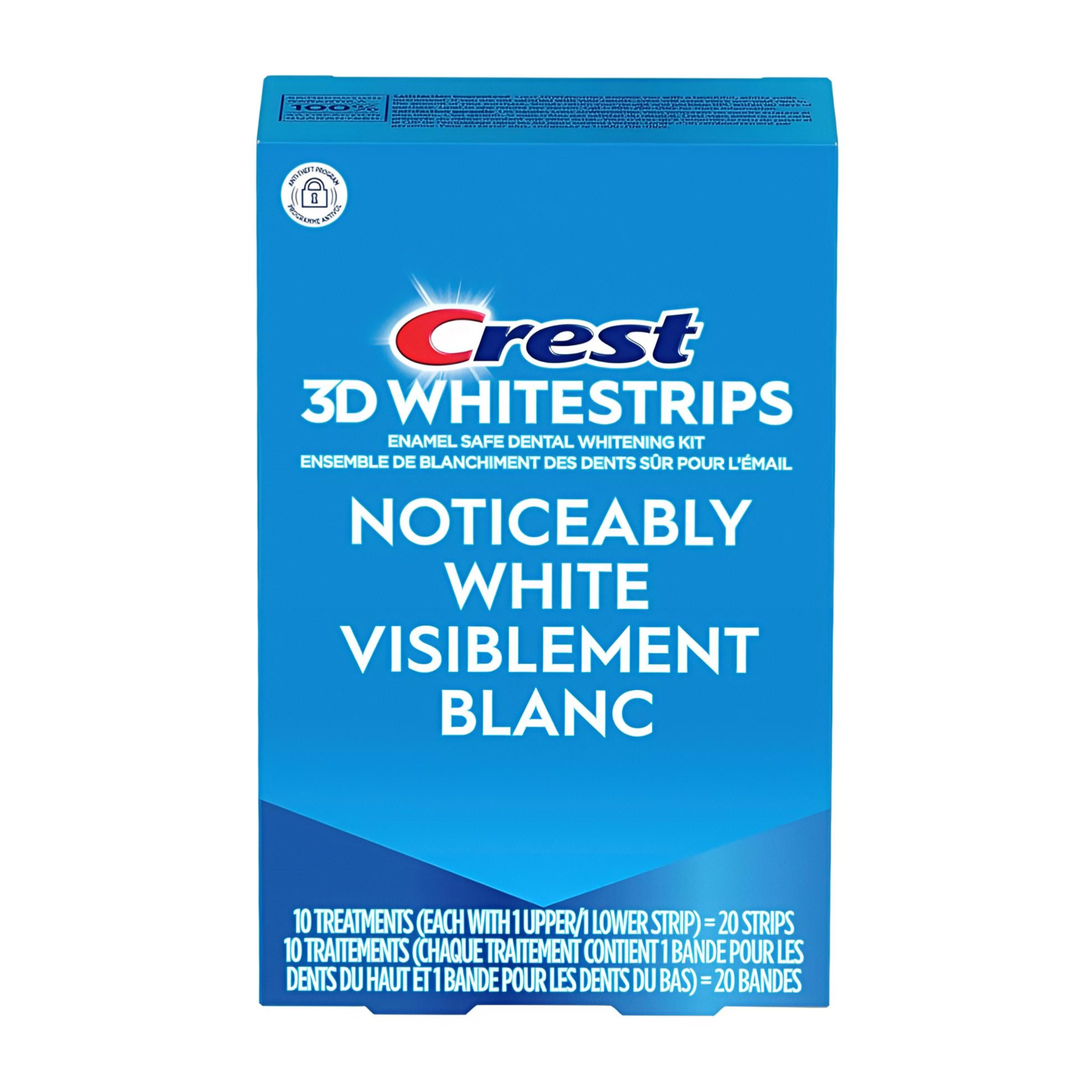 CREST 3D WHITESTRIPS VISIBLEMENT BLANC ( 10 TRAITEMENTS )