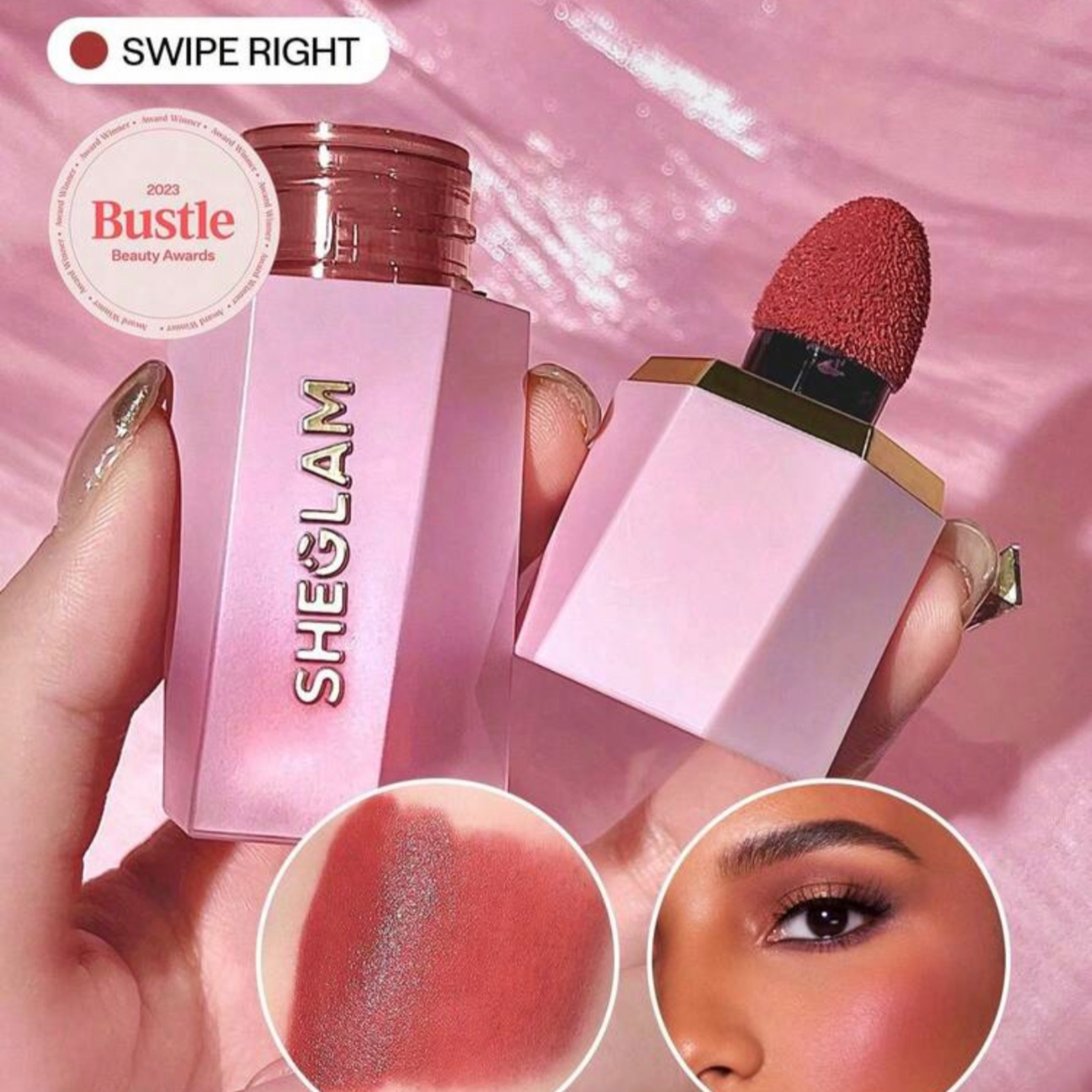 SHEGLAM BLUSH LIQUIDE TEINTE SWIPE RIGHT