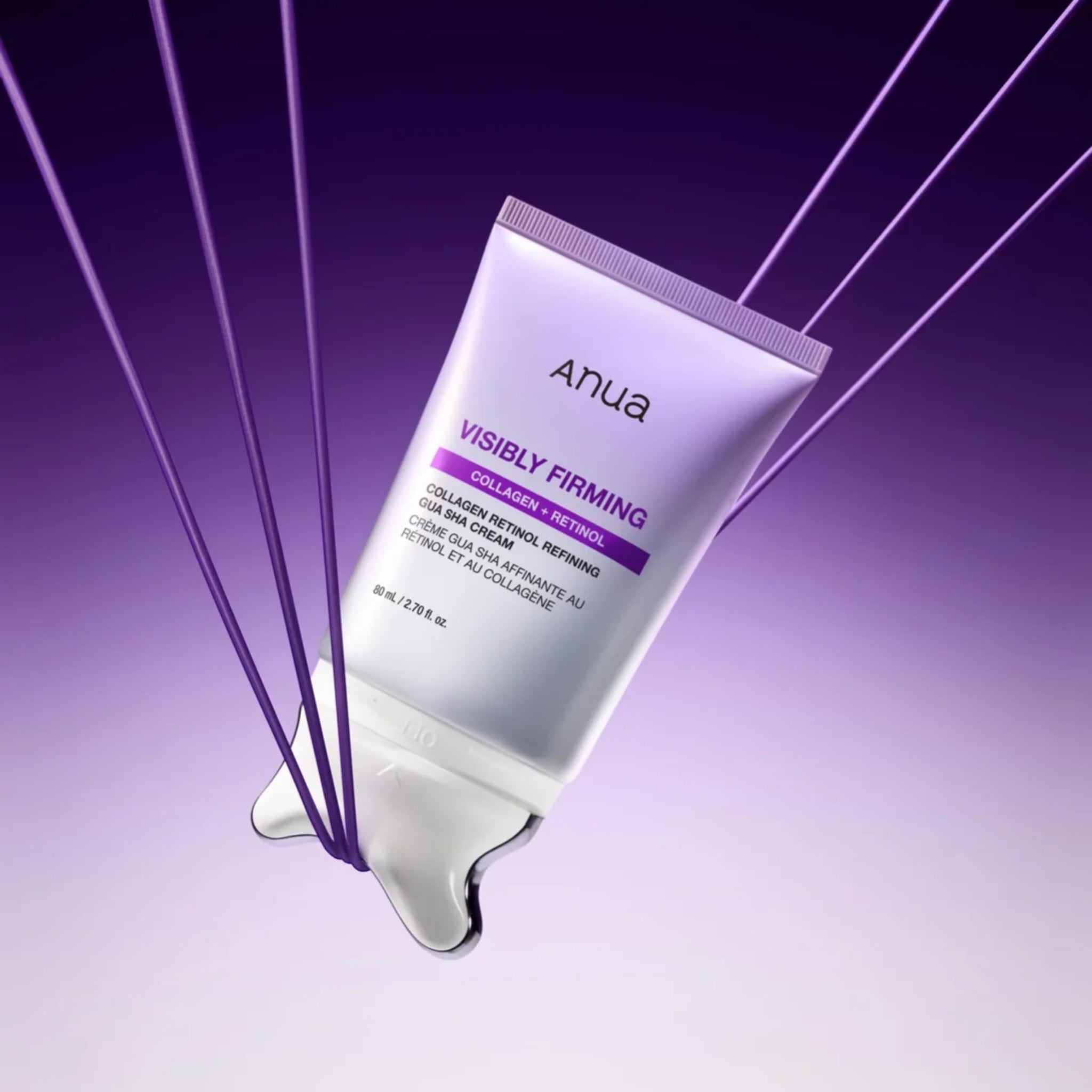 ANUA COLLAGEN RETINOL REFINING GUA SHA CREAM 80 ML