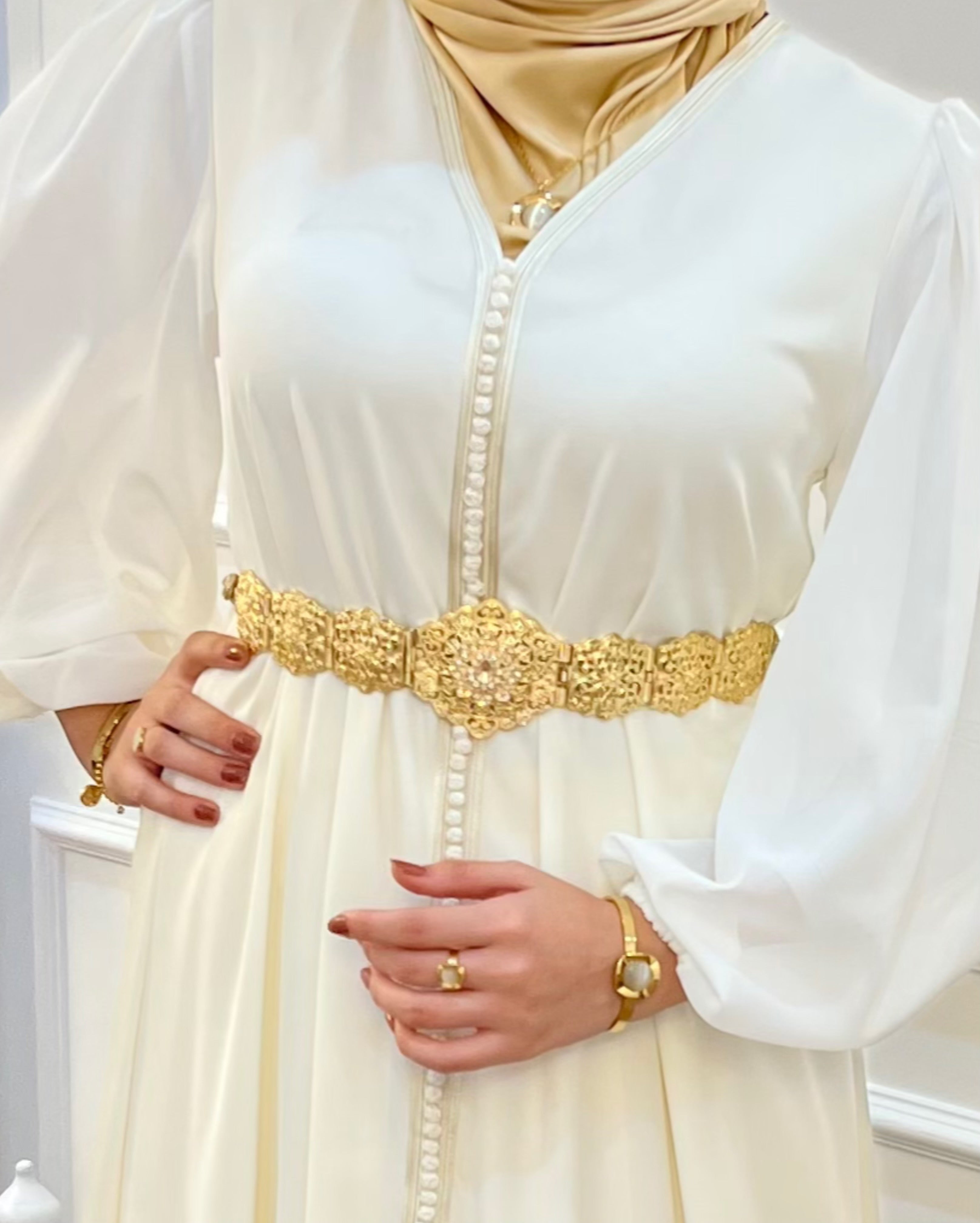 CEINTURE ROYALE DORÉE POUR CAFTAN