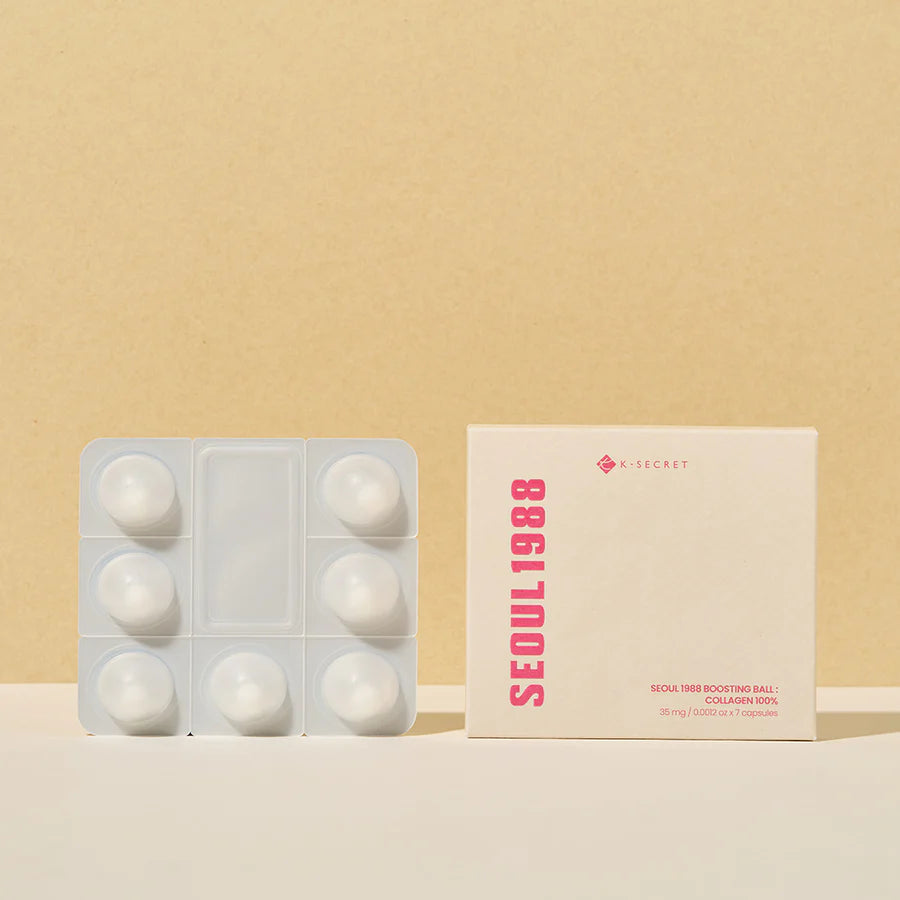 K-SECRET SEOUL 1988 BOOSTING BALL COLLAGEN 100%