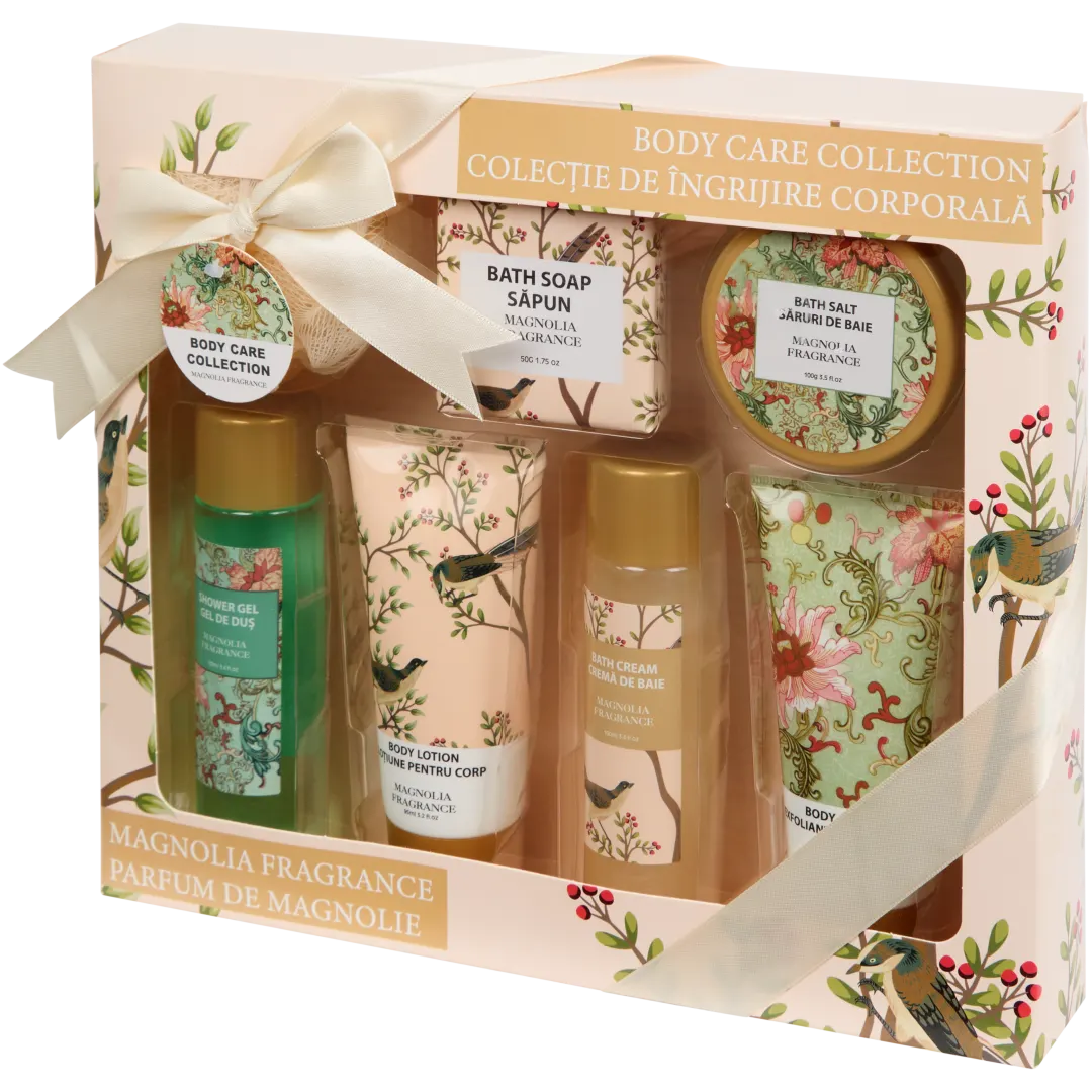 COFFRET CADEAU MANGOLIA FRAGRANCE 7 PIÈCES