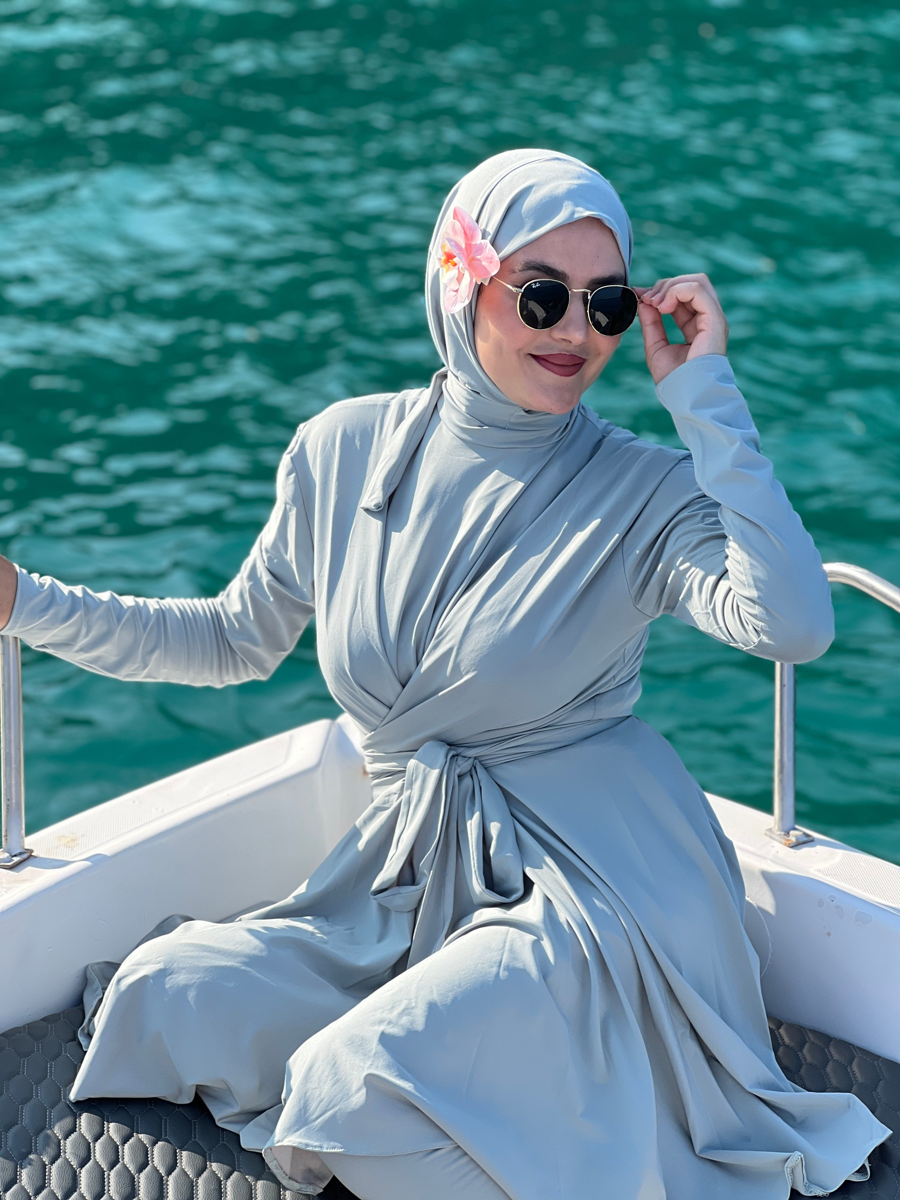 BURKINI STYLE ROBE CLOCHE COULEUR VERT MINT