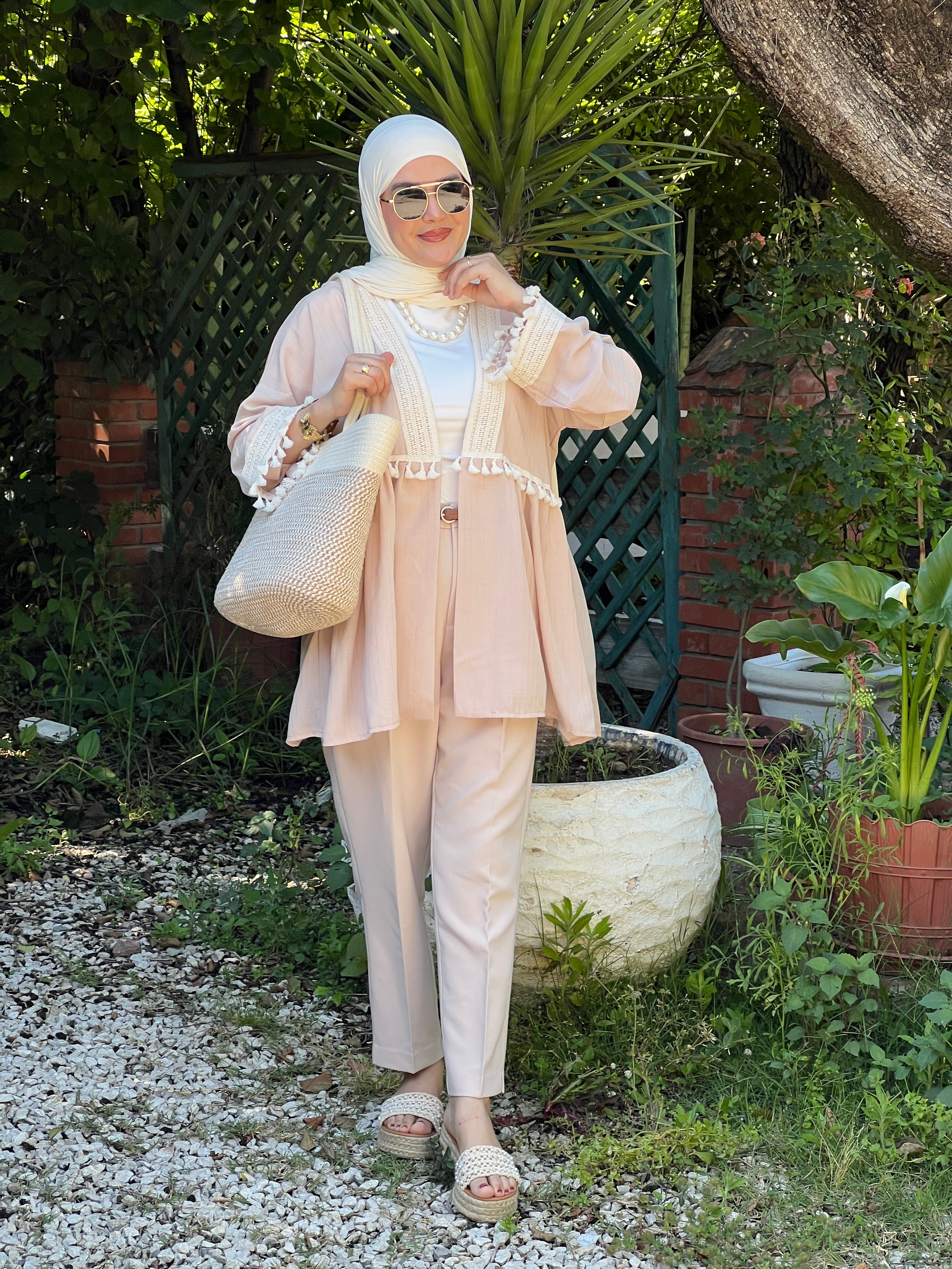 GILET ÉTÉ BEIGE SUPER LÉGER