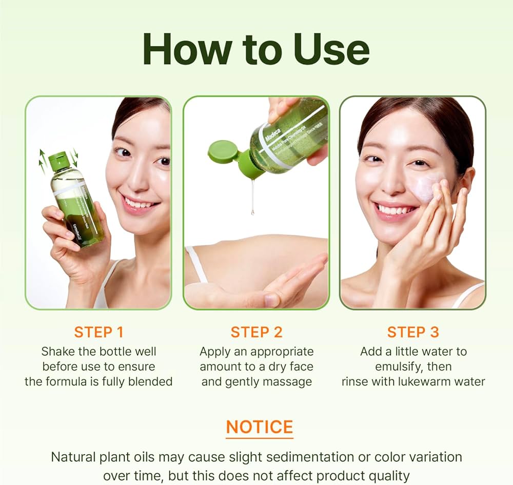 CENTELLIAN24 MADECA MATCHA PORE CLEANSING OIL 200 ML