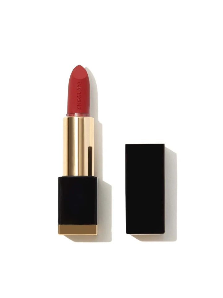 SHEGLAM ROUGE À LÈVRES MAT ALLURE A HAUTE PIGMENTATION COULEUR ROUGE