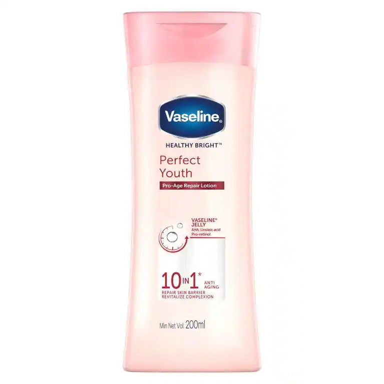 VASELINE 200ML HEALTHY BRIGHT PERFECT 10 IN 1
