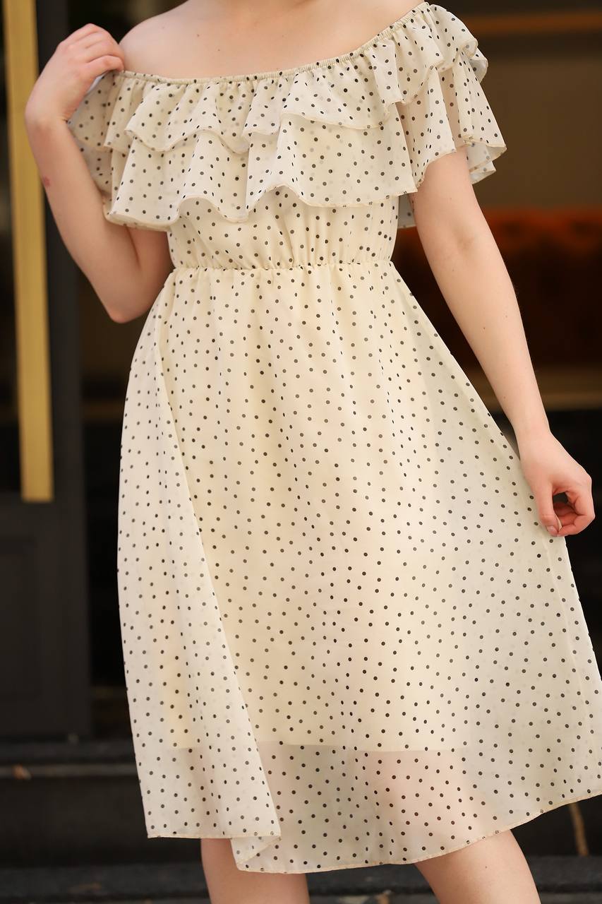 ROBE MINI FOULARD - Premium ROBE from DION - Just DA 4700! Shop now at DION