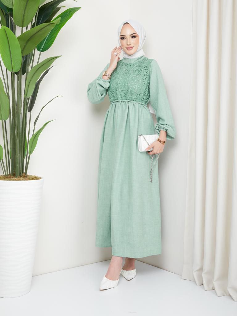 ROBE AVEC CROCHET - Premium ROBE from DION - Just DA 5800! Shop now at DION
