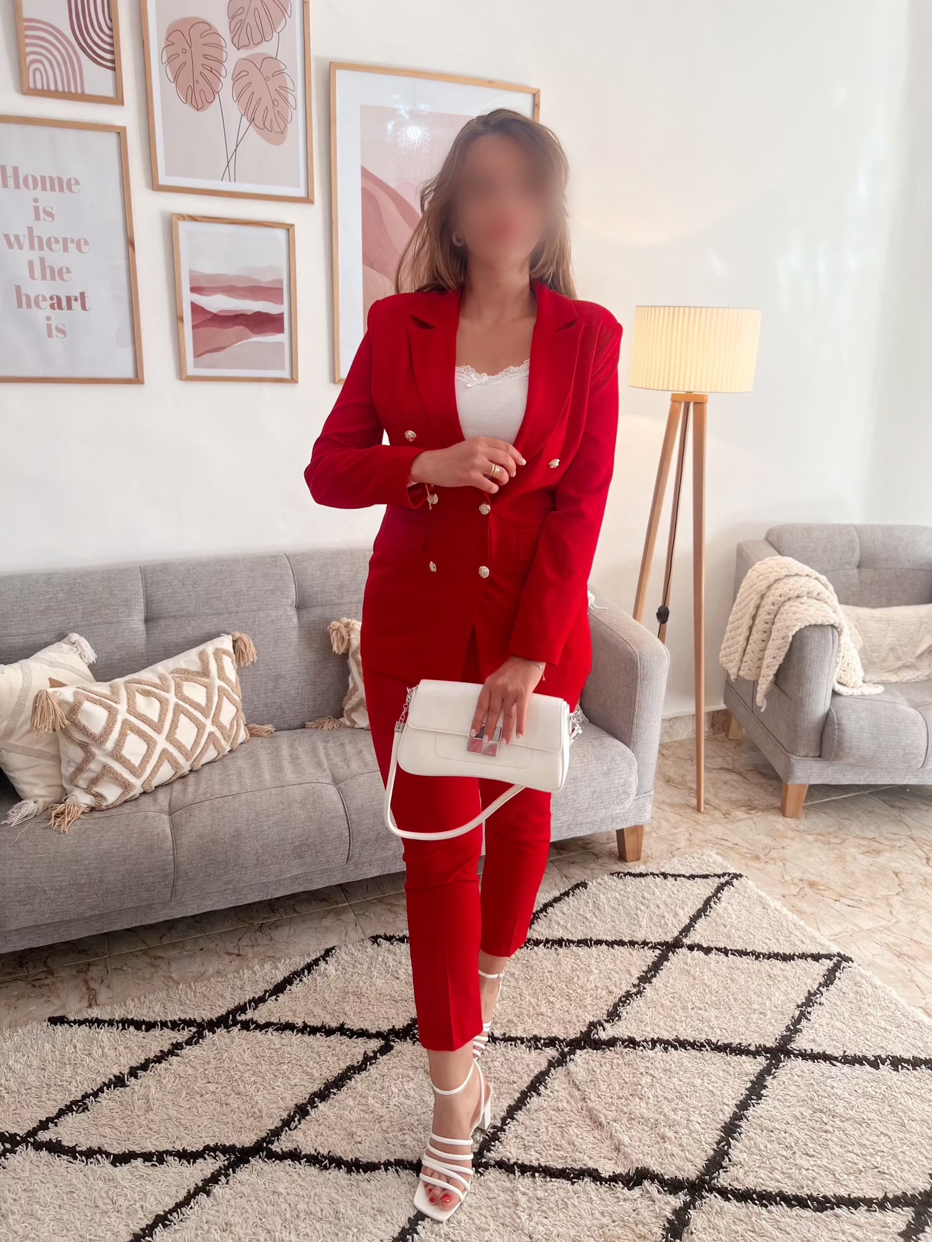 COSTUME SLIM FIT COULEUR ROUGE VIF - Premium COSTUME from DION - Just DA 9500! Shop now at DION
