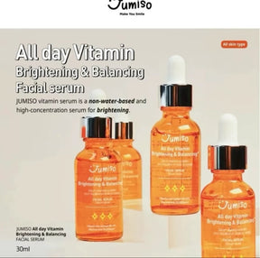 JUMISO ALL DAY VITAMIN BRIGHTENING & BALANCING FACIAL SERUM 30ML