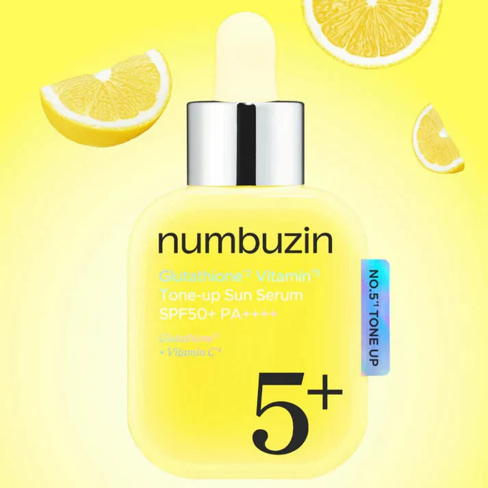 NUMBUZIN NO 5 GLUTATHIONE VITAMIN TONE UP SUN SERUM 30ML